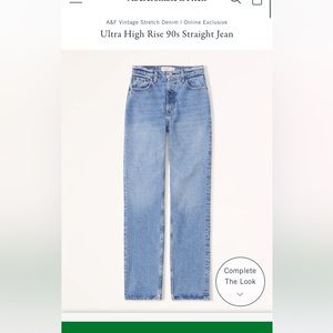 Abercrombie denim